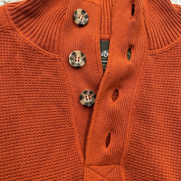 Eddie Bauer Men’s Sweater Button Large - Picture 2 of 4